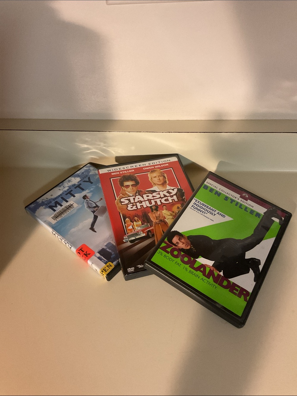 3 Comedy DVDs 📀 with Ben Stiller Owen Wilson